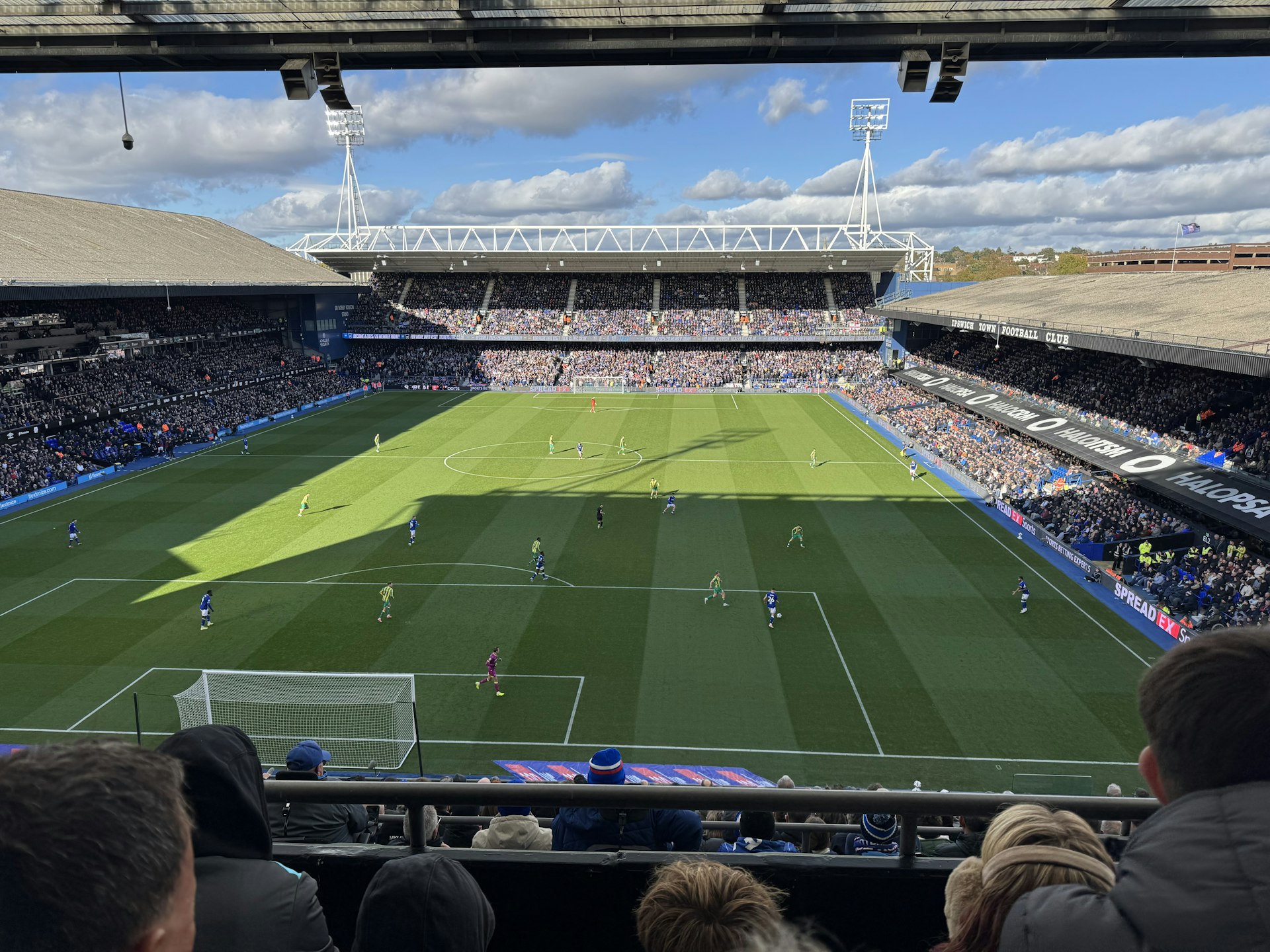 Ipswich Town playing West Brom at Portman Road on Saturday, 25 October